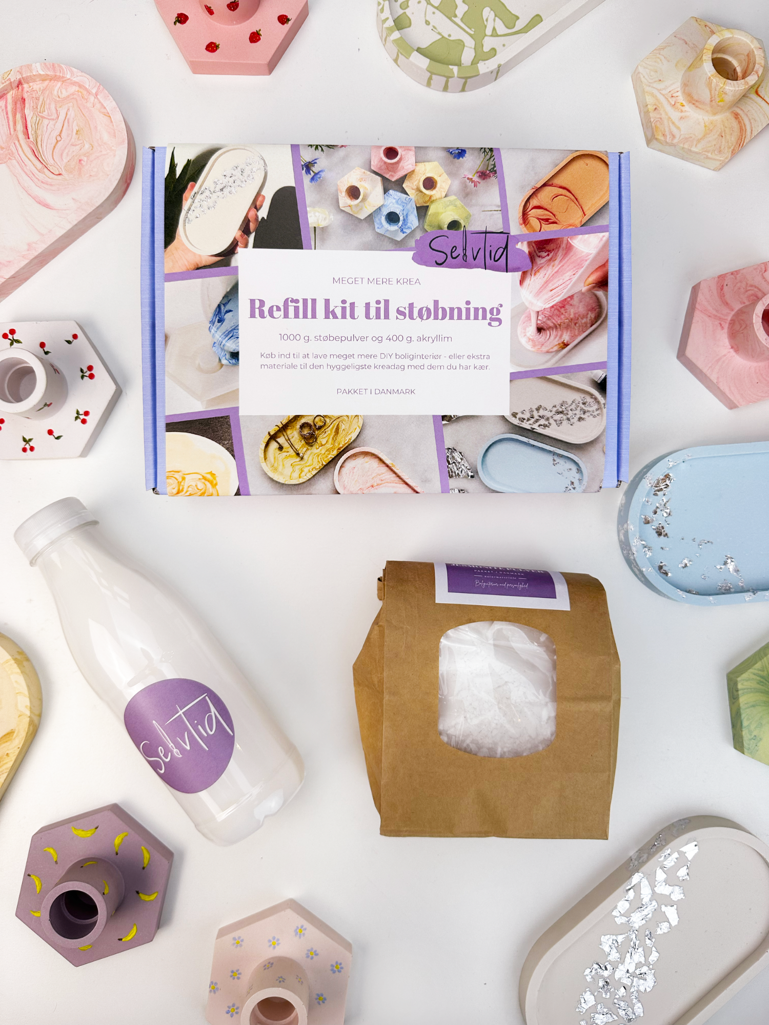 DIY støbemasse kit - refill